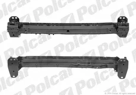 7431073 Усилитель бампера POLCAR подбор по vin на Brocar