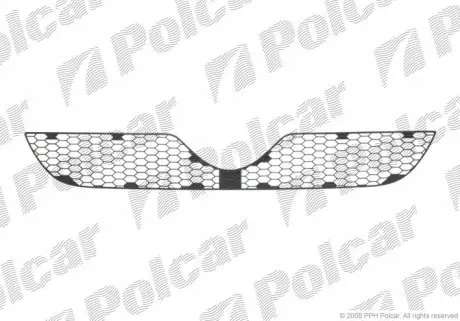 140927 Решетка в бампере POLCAR подбор по vin на Brocar