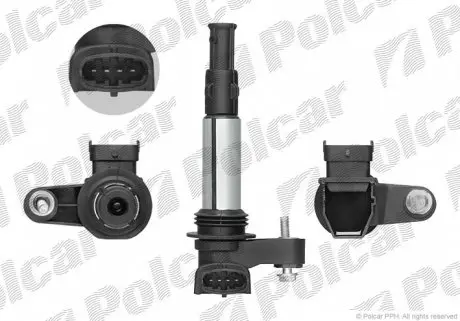 E030078 Катушка зажигания POLCAR подбор по vin на Brocar