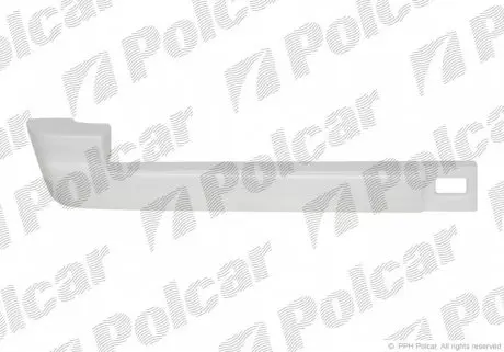9567965 Підсилювач бампера лівий POLCAR підбір по vin на Brocar
