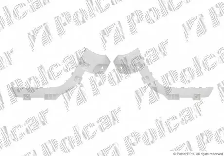 5255967 Кронштейн бампера POLCAR подбор по vin на Brocar