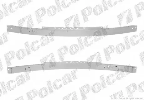 5018073 Підсилювач бампера POLCAR підбір по vin на Brocar