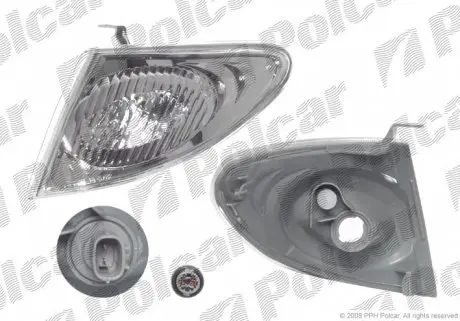 4555191E Фонарь габаритный POLCAR подбор по vin на Brocar