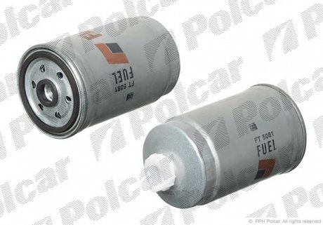 FT5081 Топливный фильтр POLCAR подбор по vin на Brocar