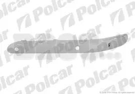 50030710 Накладка бампера правий POLCAR подбор по vin на Brocar