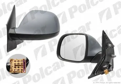 9569514M Зеркало внешнее POLCAR підбір по vin на Brocar