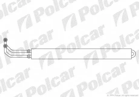 2017L83X Радіатори масла POLCAR підбір по vin на Brocar