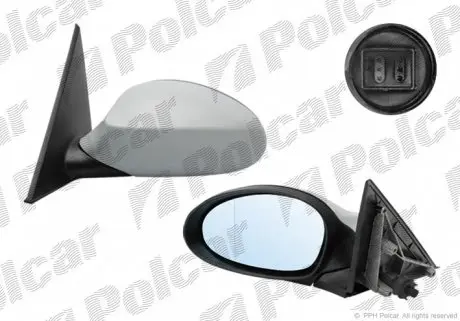 2001524M Зеркало внешнее POLCAR підбір по vin на Brocar