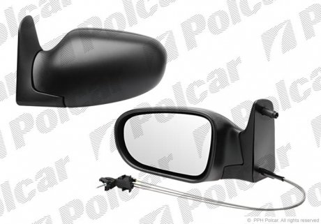 3241511M Зеркало внешнее POLCAR підбір по vin на Brocar