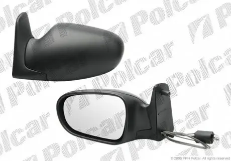 3240521M Зеркало внешнее POLCAR підбір по vin на Brocar