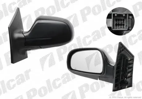 4035514M Зеркало внешнее POLCAR подбор по vin на Brocar
