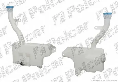 3839ZBS1 Бачок омывателя POLCAR подбор по vin на Brocar