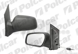 3202511M Дзеркало зовнішнє лівий POLCAR підбір по vin на Brocar