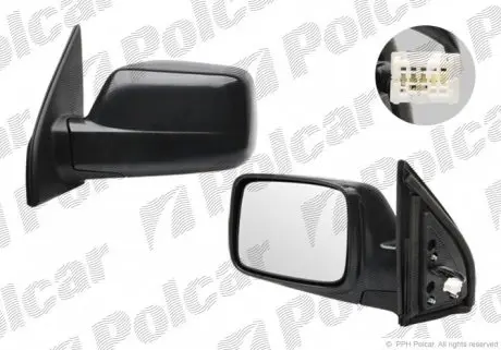 2747512M Дзеркало зовнішнє лівий POLCAR підбір по vin на Brocar
