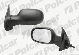 2707512M Дзеркало зовнішнє лівий POLCAR підбір по vin на Brocar