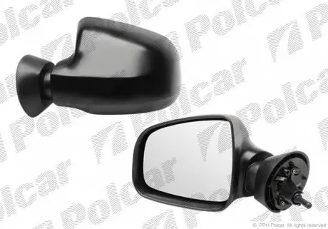 2801511M Дзеркало зовнішнє лівий POLCAR підбір по vin на Brocar