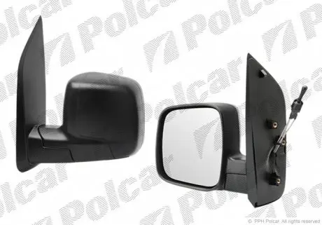 2391511M Дзеркало зовнішнє лівий POLCAR підбір по vin на Brocar