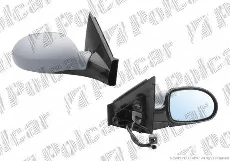 2332525M Дзеркало зовнішнє POLCAR підбір по vin на Brocar