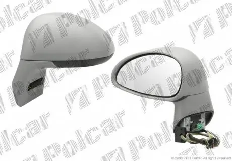 2329524M Дзеркало зовнішнє правий POLCAR підбір по vin на Brocar