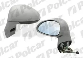 2329516M Дзеркало зовнішнє лівий POLCAR підбір по vin на Brocar