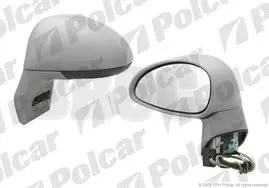 2329514M Дзеркало зовнішнє лівий POLCAR підбір по vin на Brocar