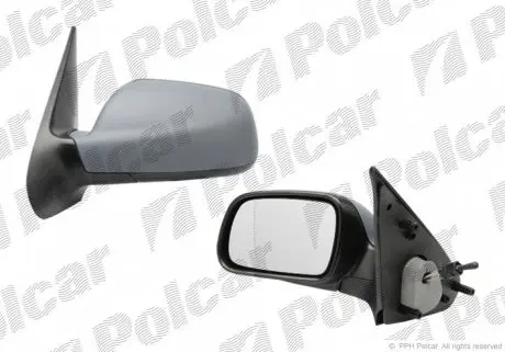 2328512M Дзеркало зовнішнє лівий POLCAR підбір по vin на Brocar