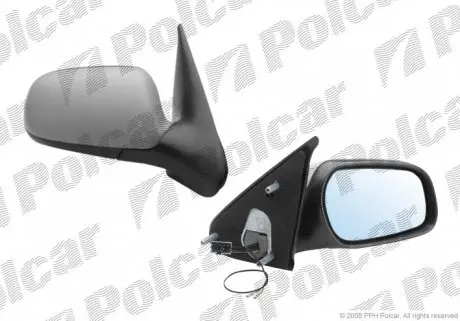 2326525M Дзеркало зовнішнє правий POLCAR підбір по vin на Brocar