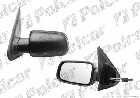 2324511M Зеркало внешнее POLCAR подбор по vin на Brocar