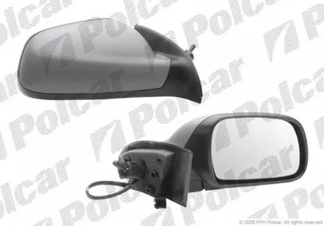 5710522M Дзеркало зовнішнє правий POLCAR підбір по vin на Brocar