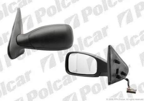 5707526M Дзеркало зовнішнє правий POLCAR підбір по vin на Brocar