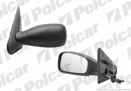 5707521E Дзеркало зовнішнє правий POLCAR підбір по vin на Brocar