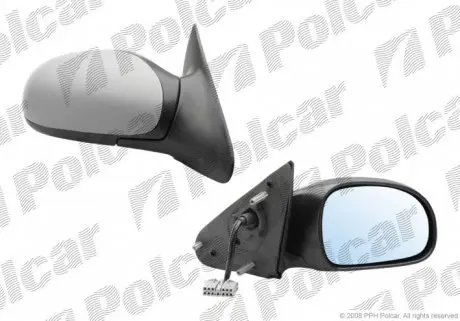 5747524M Дзеркало зовнішнє правий POLCAR підбір по vin на Brocar