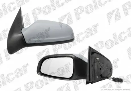 5509522M Зеркало внешнее POLCAR підбір по vin на Brocar