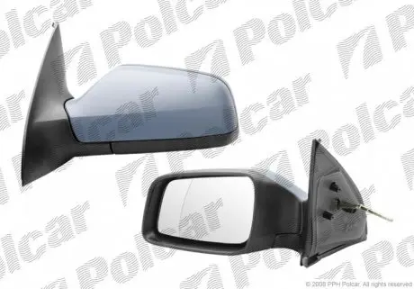 5508511E Зеркало внешнее POLCAR подбор по vin на Brocar