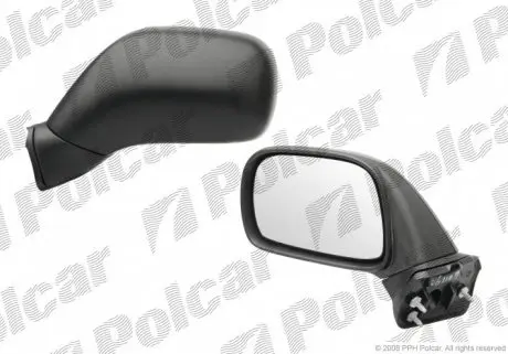550352M Дзеркало зовнішнє POLCAR підбір по vin на Brocar