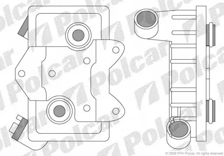5014L84X Радиаторы масла POLCAR подбор по vin на Brocar