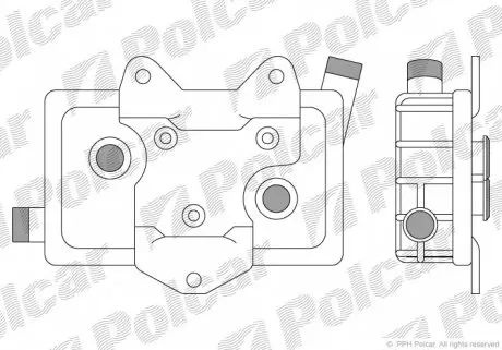 5012L81 Радиаторы масла POLCAR подбор по vin на Brocar