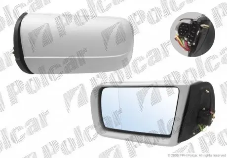 5002517M Дзеркало зовнішнє лівий POLCAR підбір по vin на Brocar