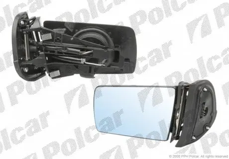 5002513M Дзеркало зовнішнє лівий POLCAR підбір по vin на Brocar