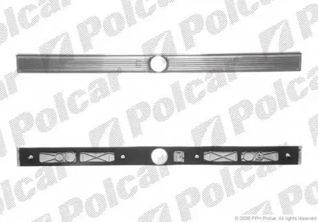 502491 Заглушка задня POLCAR підбір по vin на Brocar