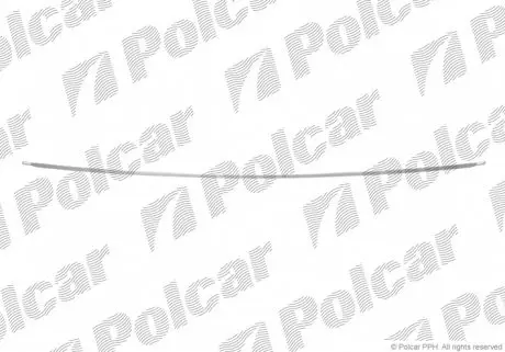 50189610 Молдинг бампера POLCAR підбір по vin на Brocar