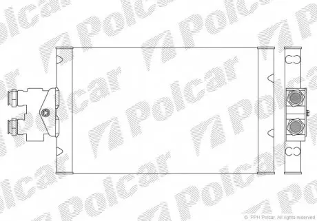 5017L81X Радиаторы масла POLCAR подбор по vin на Brocar