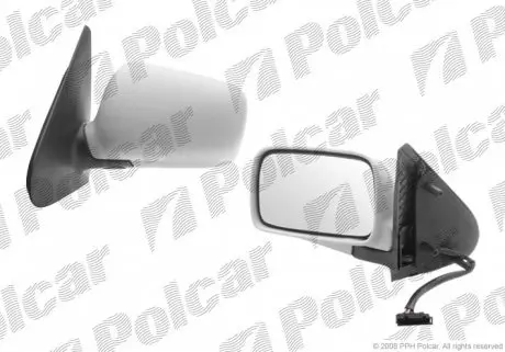 9524514E Дзеркало зовнішнє лівий POLCAR підбір по vin на Brocar