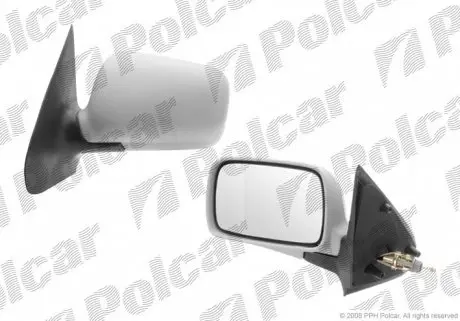9524512E Дзеркало зовнішнє лівий POLCAR підбір по vin на Brocar