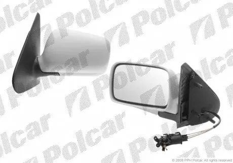 9524511E Дзеркало зовнішнє лівий POLCAR підбір по vin на Brocar