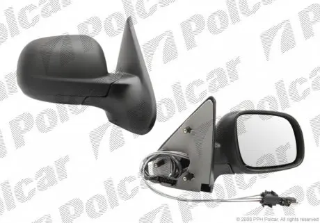 6714522M Дзеркало зовнішнє правий POLCAR підбір по vin на Brocar