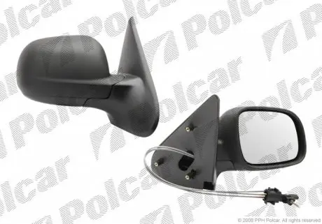 6714521M Зеркало внешнее POLCAR подбор по vin на Brocar
