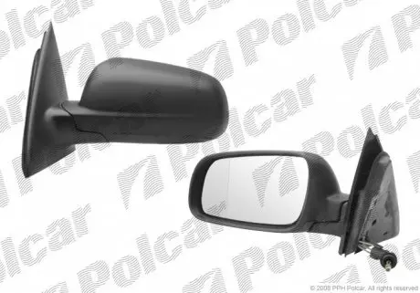 6705521M Дзеркало зовнішнє правий POLCAR підбір по vin на Brocar
