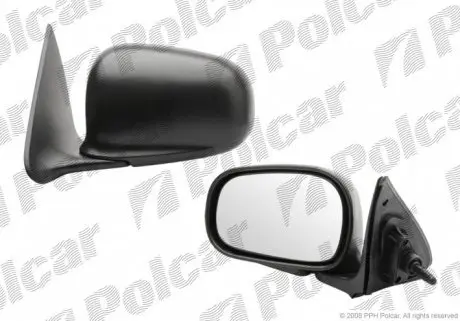 6340511M Дзеркало зовнішнє лівий POLCAR підбір по vin на Brocar