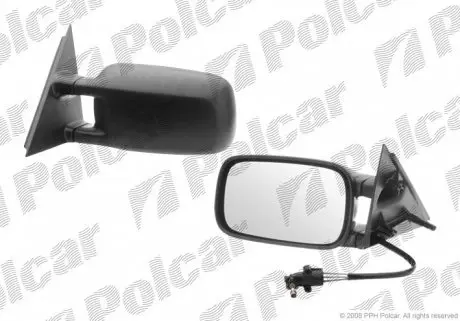 9546521E Дзеркало зовнішнє правий POLCAR підбір по vin на Brocar